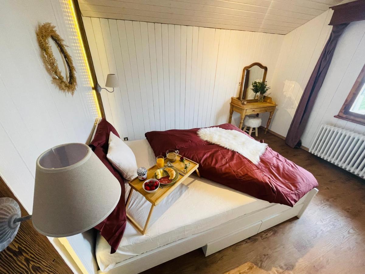 Chalet 4 Personnes Avec Sauna Leysin Kültér fotó