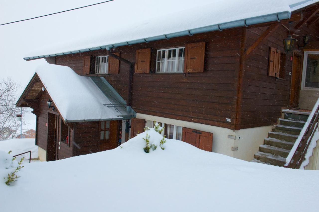 Chalet 4 Personnes Avec Sauna Leysin Kültér fotó