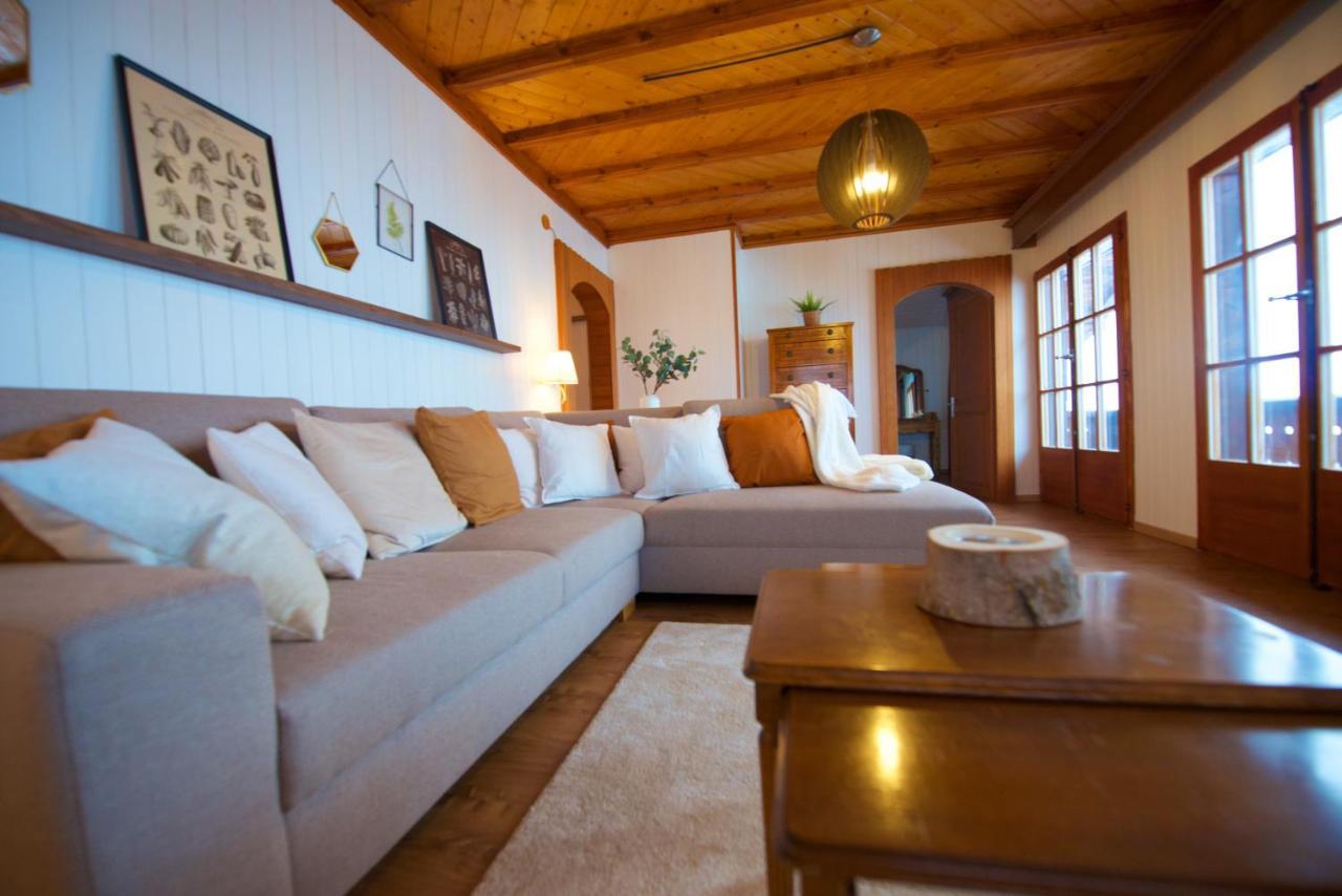 Chalet 4 Personnes Avec Sauna Leysin Kültér fotó