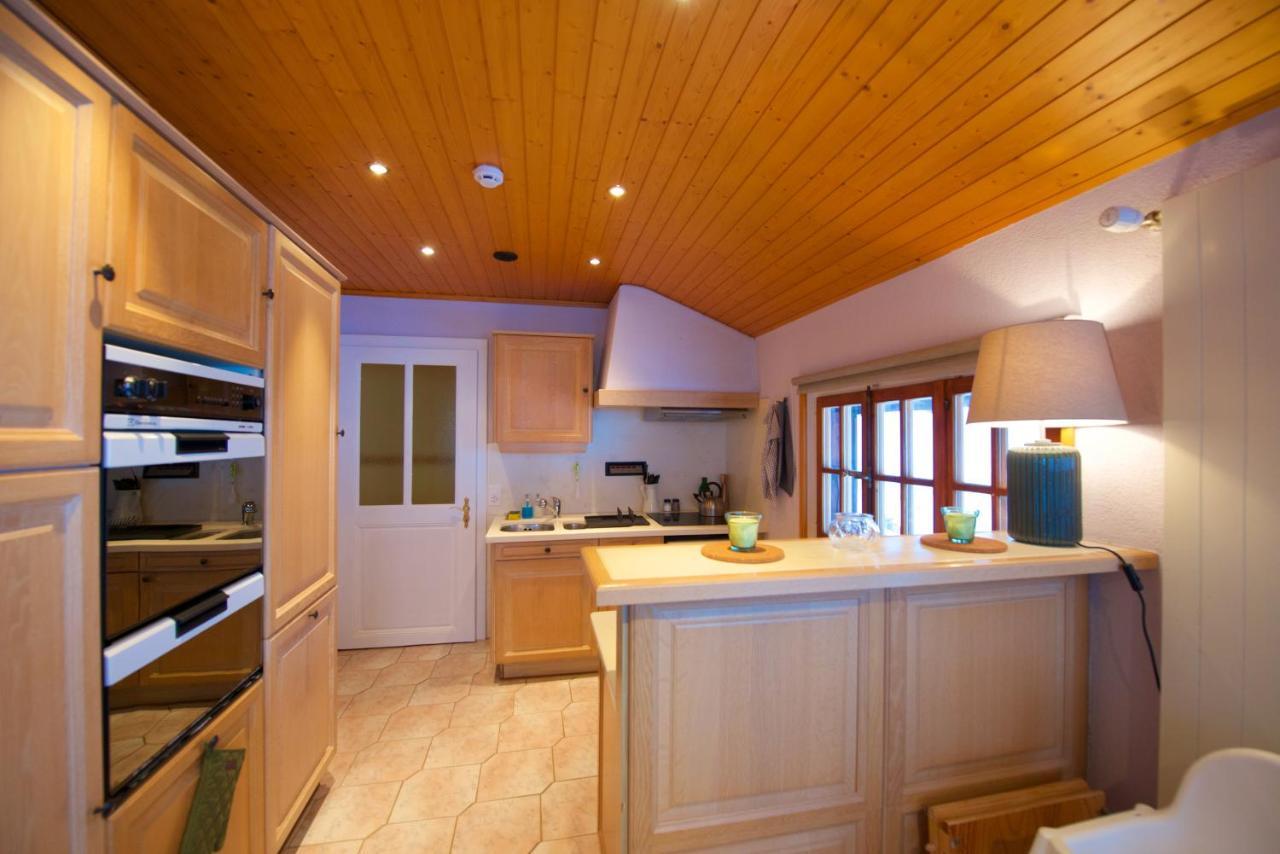 Chalet 4 Personnes Avec Sauna Leysin Kültér fotó