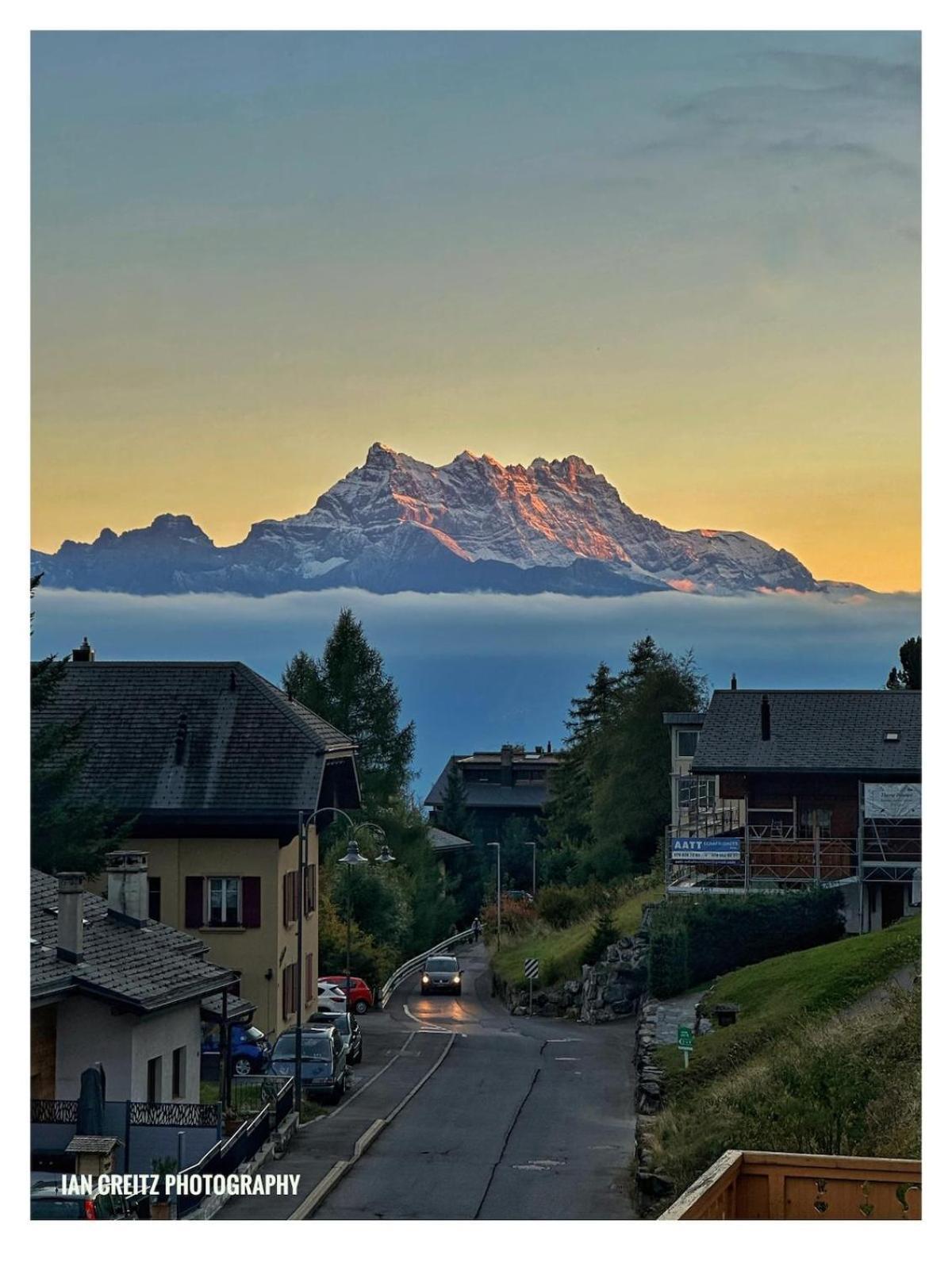 Chalet 4 Personnes Avec Sauna Leysin Kültér fotó